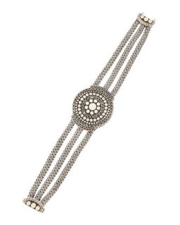Dotted Three Chain Bracelet