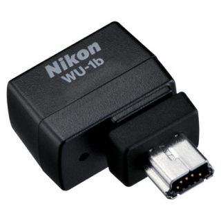 Nikon WU 1b Wireless Mobile Adapter for Nikon D600 DSLR Camera   Black (13186)