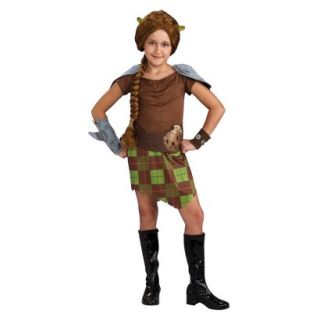 Girls Shrek the Fourth Fiona Warrior Costume