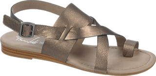 Womens Franco Sarto Gia   Grafito Brazilia Leather Sandals