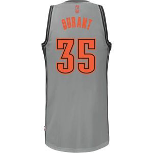 Oklahoma City Thunder Kevin Durant adidas NBA On Court Neon Swingman Jersey