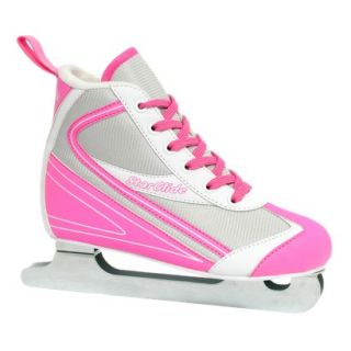 Girls Lake Placid StarGlide Double Runner Ice Skate   Pink/ White (12)