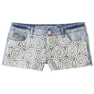Mossimo Supply Co. Juniors Lace Front Denim Short   1