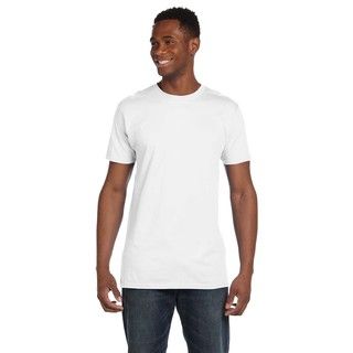 Hanes Mens Contemporary Fit Ringspun Cotton Nano t Undershirts (pack Of 12)