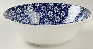 Johnson Brothers Country Cupboard Blue 8 Round Vegetable Bowl, Fine China Dinne