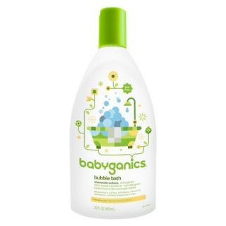 BabyGanics Chamomile Verbena Soothing Bubble Bath & Body Wash   20 floz