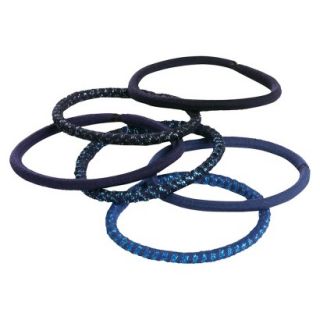 Goody Ouchless Blue Sparkle Elastics 29ct