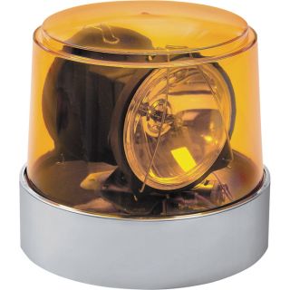 Wolo Power Beam Halogen Rotating Warning Light   Amber, Model 3600 A