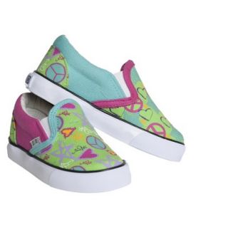 Girls Xolo Shoes Doodle 2 Twin Gore Canvas Sneakers   Multicolor 2