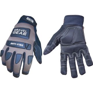 Gravel Gear Anti Vibration Performance Gloves   Brown/Black, 2XL