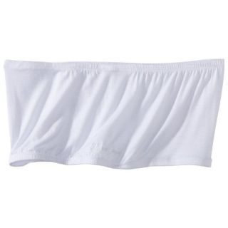 Miss Oops Womens Bandeau Tube   White M/L