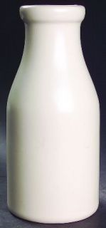 Pfaltzgraff Color Medley Buff Matte Milk Bottle, Fine China Dinnerware   All Buf