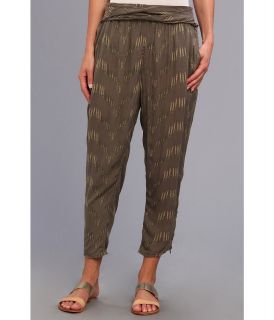 Free People Printed Twisted Ikat Pant Womens Casual Pants (Gray)