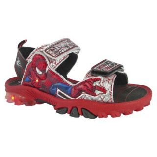 Toddler Boys Spiderman Hiking Sandals   Red 11