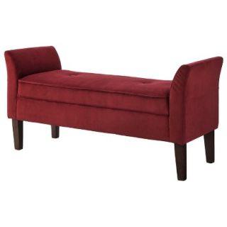 Bench Threshold Settee Bench   Red