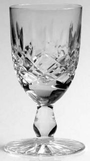 Metropolitan Glass Mgw6 Sherry Glass   Criss Cross&Vertical,Bulbous,Star Foot
