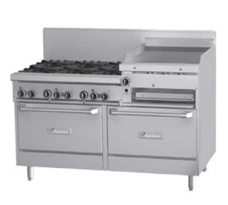 Garland 60 6 Burner Gas Range with Griddle & Broiler, NG