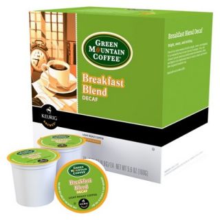 Keurig Green Mountain Coffee Decaf Breakfast Blend Coffee K Cups 18 ct