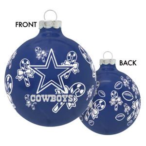 Dallas Cowboys Traditional Round Ornament