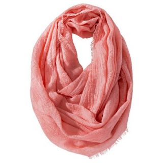 Merona Solid Infinity Scarf   Coral