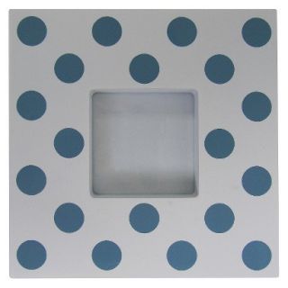 Dotty Picture Frame   Blue 3x3