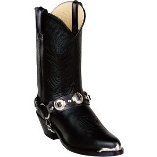 Durango 11 Inch Harness Western Boot   Black, Size 7, Model DB560