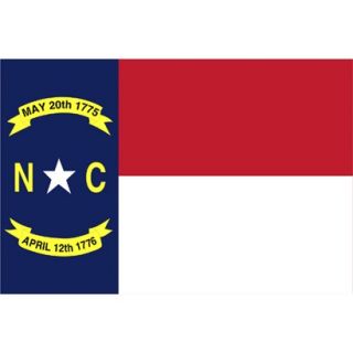 North Carolina State Flag   4 x 6