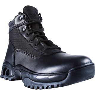 Ridge Side Zip Duty Boot   Black, Size 12 Wide, Model 8003