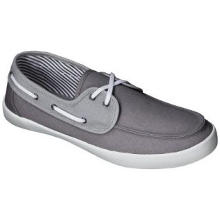 Mens Mossimo Supply Co. Edison Boat Shoes   Gray 8