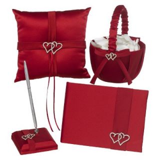 Red With All My Heart Collection   4pc