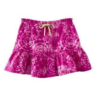 Girls Swim Cover Up Skirt   Pink XS