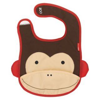 Zoo Tuck Away Bib Monkey by Skip Hop