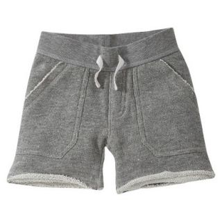 Burts Bees Baby Infant Boys Terry Board Short   Heather Grey 18 M