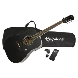 Epiphone DR100 Acoustic Guitar Package Ebony