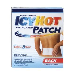 Icy Hot Back Patch, 5 Count