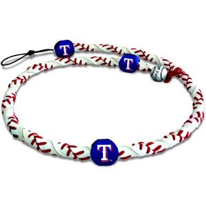 Texas Rangers Game Wear Frozen Rope Necklace