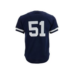 New York Yankees Williams Mitchell and Ness MLB Auth Mesh Batting Practice V Neck Jersey