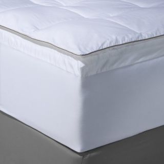Fieldcrest Luxury Mattress Enhancer   White (Full)