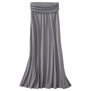 Merona Womens Convertible Knit Maxi Skirt   Heather Gray   M