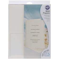 Bi fold Invitations 50/pkg keeping With Tradition