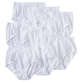 Hanes Womens 10 Pack Cotton Brief PW40WH   Assorted Colors/Patterns 9