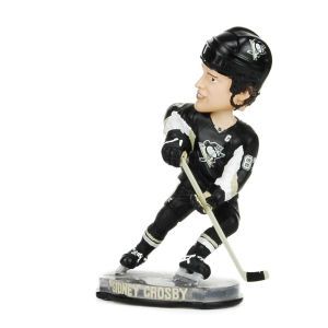 Pittsburgh Penguins Sidney Crosby Forever Collectibles Action Pose Bobble NHL