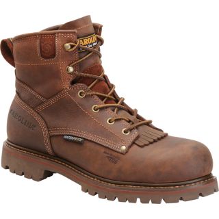 Carolina Waterproof Work Boot   6 Inch, Size 10 1/2 Wide, Model CA7028