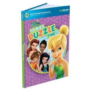 LeapFrog LeapReader Book Disney Fairies Puzzle Time (works with Tag)