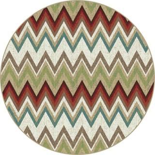 Decora Multi Transitional Area Rug (710 Round)