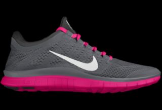 Nike Free 3.0 Shield iD Custom Womens Running Shoes   Pink