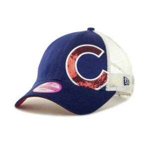 Chicago Cubs New Era MLB Womens Sequin Shimmer 9FORTY Cap