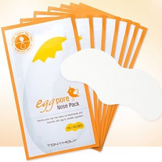 [TONYMOLY] Egg Pore Nose Pack Package(7sheet)   (Blackhead out Pore Strips)