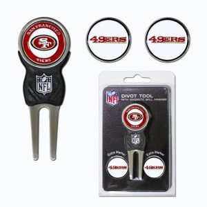 San Francisco 49ers Team Golf Divot Tool and Markers
