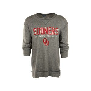 Oklahoma Sooners NCAA Owen Long Sleeve Heathered Crew Sweatshirt